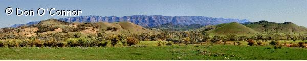 The Hills of Arkaba and Elder Range.