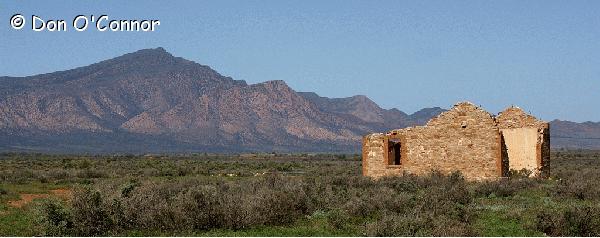 Flinders Ranges ruins.