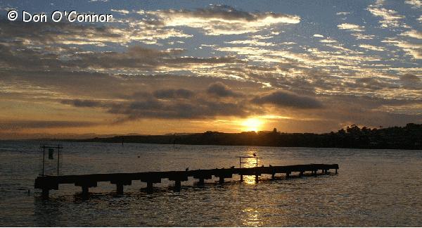 Phillip Island sunrise.