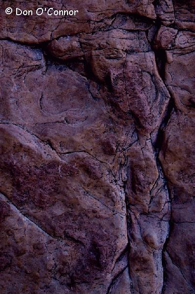 Abstract rock patterns, Simpsons Gap, NT.
