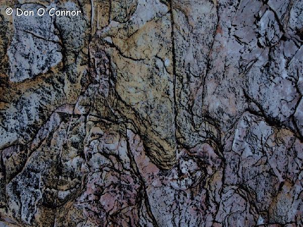 Abstract rock patterns.