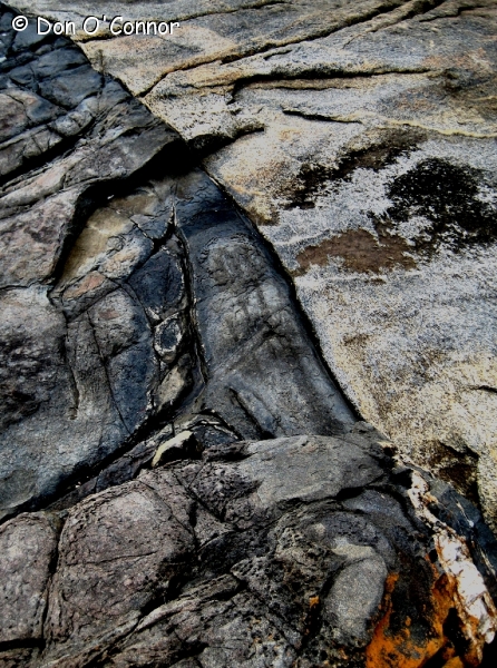 Abstract rock patterns.