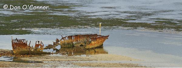 Wreck of 'The York'.