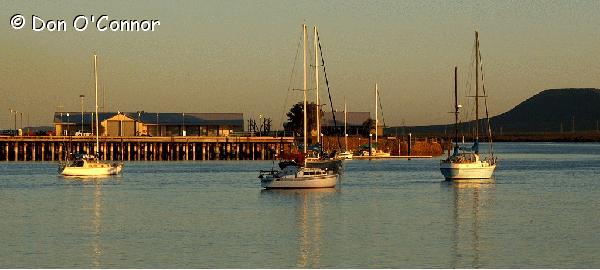 Boats at Port Augusta.