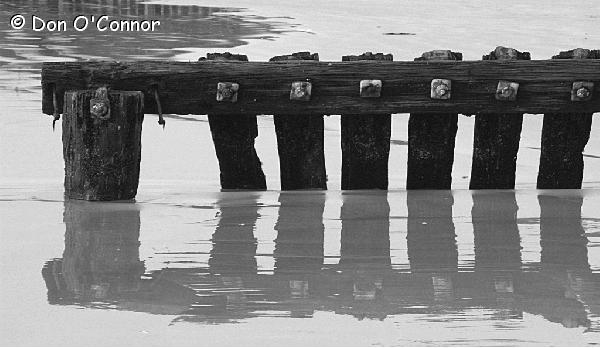 Part of an old jetty.