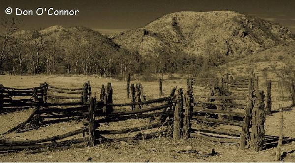 Old Sheep Yards, Northern Flinders Ranges.
