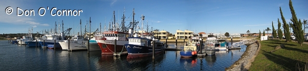 Port Lincoln marina.